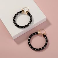 New Fashion Exaggerated Hoop Earrings Set main image 5