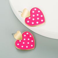 Fashion Multi-layer Alloy Heart-shape Earrings Wholesale sku image 3