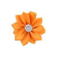 Fashion Multi-color Polyester Pointed Flower Hairpin sku image 4