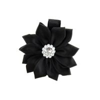 Fashion Multi-color Polyester Pointed Flower Hairpin sku image 2