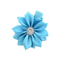 Fashion Multi-color Polyester Pointed Flower Hairpin sku image 3