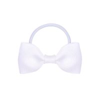New Solid Color Bow Hair Ring Set sku image 19