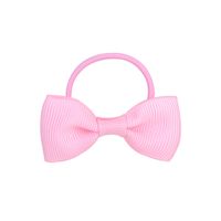 New Solid Color Bow Hair Ring Set sku image 12