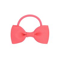 New Solid Color Bow Hair Ring Set sku image 16