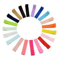 Simple Trendy Solid Color Hairpin Set sku image 4