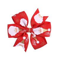 Fashion Colorful Multi-color Christmas Children's Hairpins Set sku image 4