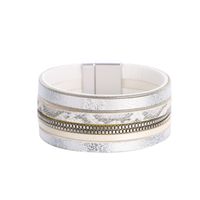 Simple Wide Side Multi-layer Leather Bracelet Wholesale sku image 2