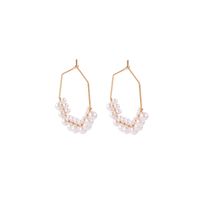 Fashion Geometric Pearl Earrings Wholesale sku image 1