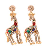 Boucles D&#39;oreilles Girafe En Acrylique En Alliage De Mode En Gros sku image 1