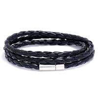 Moda Geométrico Cuero Sintético Sin Incrustaciones Unisexo Pulsera sku image 1