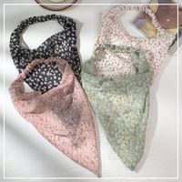 Fashion Elastic Floral Triangle Scarf Headband Wholesale main image 3