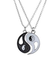 Collier À Coutures Creuses Yin Yang À La Mode Tai Chi main image 1