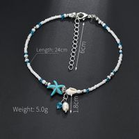 Fashion Starfish Shell Alloy Anklet Wholesale main image 5