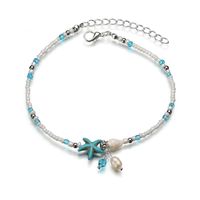 Fashion Starfish Shell Alloy Anklet Wholesale main image 6