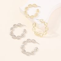 Simple Fashion Chain Exaggerated Geometric Earrings main image 5