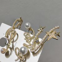 Fashion Metal Butterfly Pearl Frog Hairpin Wholesale main image 5