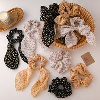 Retro Fashion Floral Chiffon Hair Scrunchies main image 6