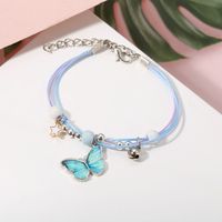 Fashion Blue Butterfly Bracelet Wholesale main image 4