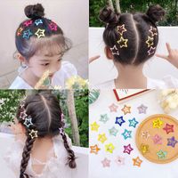 Korean Fashion Cute Star Hairpin Set main image 3