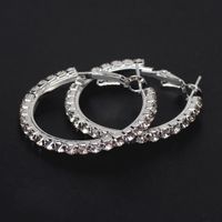 Fashion Star Street Style Flashing Diamond Earrings main image 3