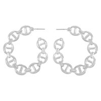 Simple Fashion Chain Exaggerated Geometric Earrings sku image 2