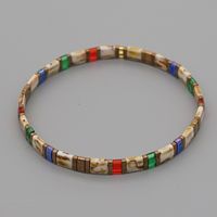 Bohemian Multi-layered Woven Beaded Bracelet Wholesale sku image 8