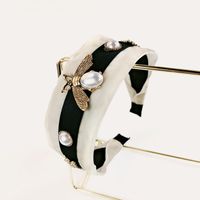 Simple Alloy Bee Wide-sided Hair Band sku image 2