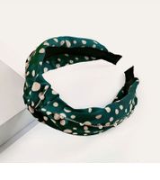 Retro Polka Dot Pearl Wide-brimmed Headband sku image 4