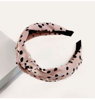 Retro Polka Dot Pearl Wide-brimmed Headband sku image 5