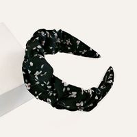 Simple Fabric Wide-brim Floral Headband sku image 1
