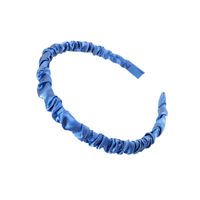 Korean Solid Color Thin Headband main image 6