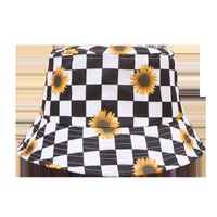 Fashion Daisy Printing Wide Brim Sunshade Fisherman Hat main image 6