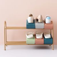 Simple Double-layer Dormitory Artifact Shoe Holder main image 5