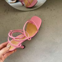 Koreanische Sommer Neuen Stil Mode Gürtelschnalle Sandalen sku image 20