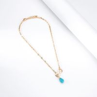 Fashion Turquoise Pendant Necklace main image 5