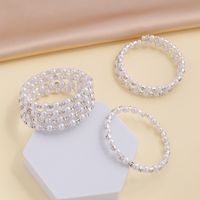 New Multi-layer Pearl Elastic Bracelet main image 3