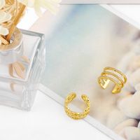 Fashion Multi-layer Geometric Zircon Ring main image 5