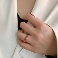 Fashion Paint Bow Knot Ring main image 6