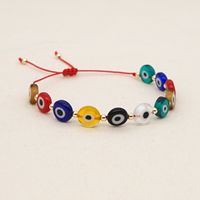 Bracelet De Perles En Or Acrylique Multicolore À La Mode main image 4