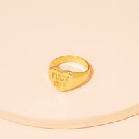 New Simple Fashion Letter Love Ring main image 1