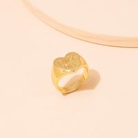 New Simple Fashion Letter Love Ring main image 3
