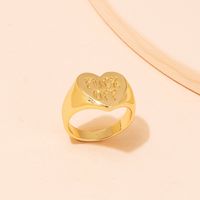New Simple Fashion Letter Love Ring main image 5