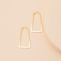 Korean Geometric Alloy Earrings main image 1