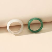 Simple Acrylic 2-piece Ring main image 3