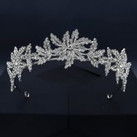 Fashion Crown Alloy Rhinestone Bridal Headband main image 2