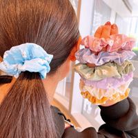 Korea Fashion Daisy Flowers Hair Scrunchies main image 6
