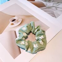 Korea Fashion Daisy Flowers Hair Scrunchies sku image 5