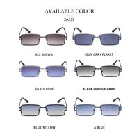 Fashion Small Box Four-leaf Clover Pattern Personality Sunglasses Wholesale main image 4