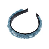 Fashion Fabric Twist Braid Pearl Headband Wholesale main image 6