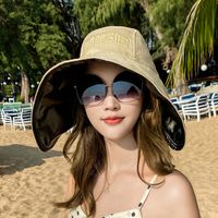 Fashion Sunshade Wide-brimmed Big-edge Fisherman Hat sku image 6